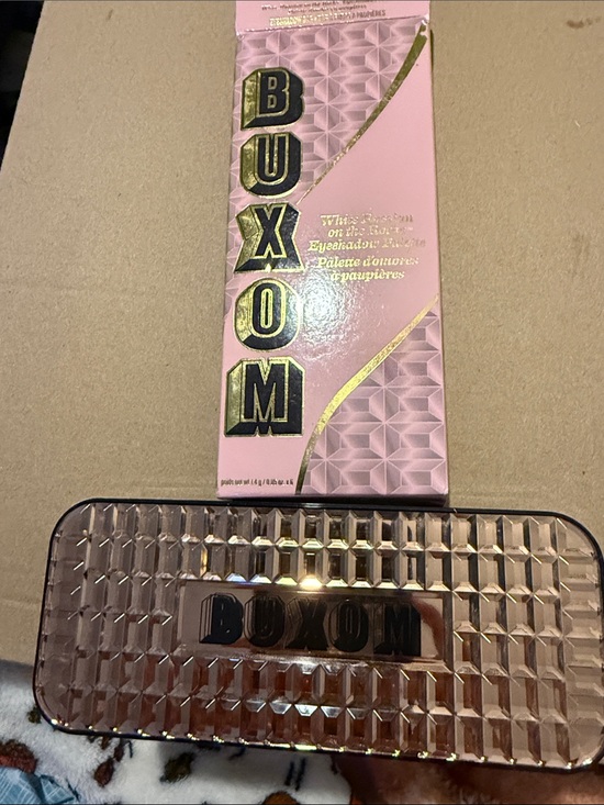 Buxom Other - Buxom Rose Gold Metallic Quilted Cosmetic Case